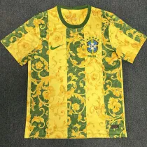 2022-23 Brazil Yellow Green Special Edition Training Shirts