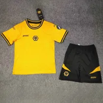2024-25 Wolves Home Kids Soccer Jersey