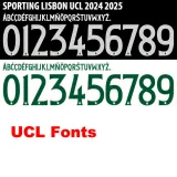 2024-25 Sporting Lisbon Home 1:1 Fans Soccer Jersey