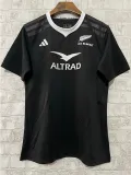 2024-25 New Zealand All Blacks Home Rugby Jersey (圆领)