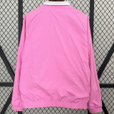 2024-25 Germany Pink & White Double Sided Windbreaker (双面风衣)