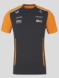 2024 McLaren Black T-Shirts Racing Suit (圆领)