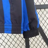2024-25 Denmark Green & Blue Double Sided Windbreaker (双面风衣)