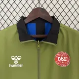2024-25 Denmark Green & Blue Double Sided Windbreaker (双面风衣)