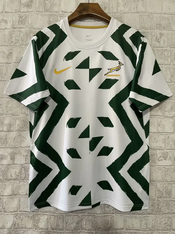 2024 South Africa White Away Rugby Jersey