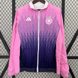 2024-25 Germany Pink & White Double Sided Windbreaker (双面风衣)