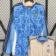 2024-25 Man Utd Blue & khaki Double Sided Windbreaker (双面风衣)