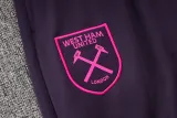 2024-25 West Ham Purple Half Pull Tracksuit (半拉链)
