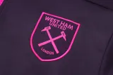 2024-25 West Ham Purple Half Pull Tracksuit (半拉链)