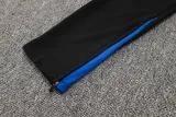 2024-25 France Black Half Pull Tracksuit (半拉链)