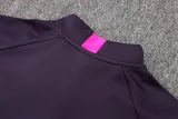 2024-25 West Ham Purple Half Pull Tracksuit (半拉链)