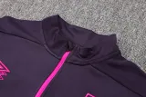 2024-25 West Ham Purple Half Pull Tracksuit (半拉链)