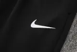 2024-25 France Black Half Pull Tracksuit (半拉链)