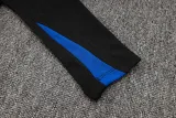 2024-25 France Black Half Pull Tracksuit (半拉链)