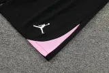 2024-25 PSG Black Tank top and shorts suit