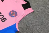 2024-25 Man Utd Pink Tank top and shorts suit