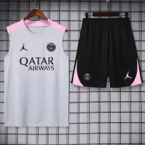2024-25 PSG Grey Tank top and shorts suit