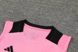 2024-25 Man Utd Pink Tank top and shorts suit