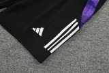 2024-25 RMA Black Tank top and shorts suit