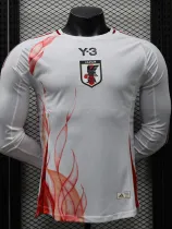 2024-25 Japan Y-3 Away Long Sleeve Player Version Soccer Jersey (长袖球员)