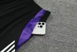 2024-25 RMA Black Tank top and shorts suit