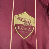 2024-25 Roma Home Fans Soccer Jersey