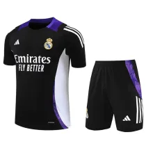2024-25 RMA Black Training Short Suit