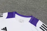 2024-25 RMA White Training Short Suit