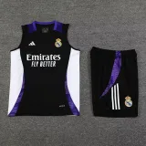 2024-25 RMA Black Tank top and shorts suit