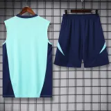 2024-25 ARS Light blue Tank top and shorts suit