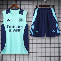 2024-25 ARS Light blue Tank top and shorts suit