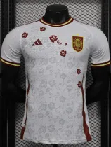 2024-25 Spain White Special Edition Player Version Soccer Jersey