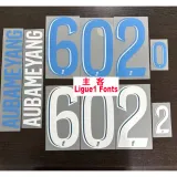 2024-25 Marseille Away Player Version Soccer Jersey (Print all Sponsor)