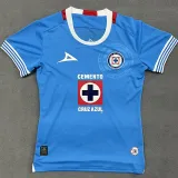 2024-25 Cruz Azul Home Women Soccer Jersey (女)
