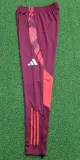 2024-25 Roma Maroon red Training Long Pants (Have Pocket)