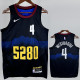 2023-24 Nuggets WESTBROOK #4 Black City Edition Top Quality Hot Pressing NBA Jersey