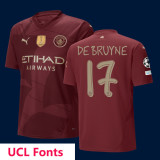 2024-25 Man City Third 1:1 Fans Soccer Jersey