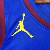 2022-23 Nuggets WESTBROOK #4 Blue Top Quality Hot Pressing NBA Jersey (Trapeze Edition) 飞人版