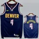 2022-23 Nuggets WESTBROOK #4 Royal Blue Top Quality Hot Pressing NBA Jersey