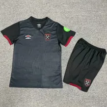 2024-25 West Ham Away Kids Soccer Jersey
