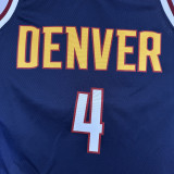 2022-23 Nuggets WESTBROOK #4 Royal Blue Top Quality Hot Pressing NBA Jersey