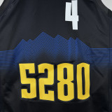 2023-24 Nuggets WESTBROOK #4 Black City Edition Top Quality Hot Pressing NBA Jersey