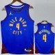 2022-23 Nuggets WESTBROOK #4 Blue Top Quality Hot Pressing NBA Jersey (Trapeze Edition) 飞人版