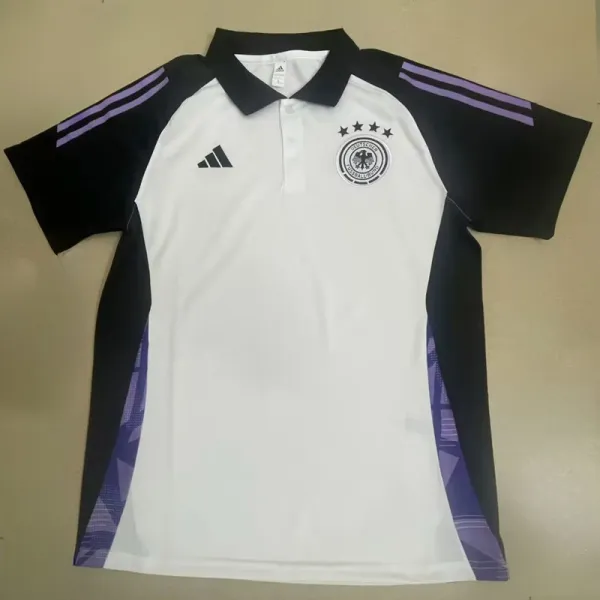 2024-25 Germany White Polo Short Sleeve