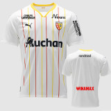 2024-25 RC Lens Away Print Sponsor Fans Soccer Jersey