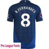 2024-25 Man Utd Away Long Sleeve Soccer Jersey (长袖)