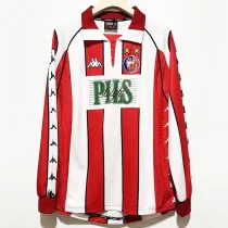 1999-2001 Crvena Zvezda Home Long Sleeve Retro Soccer Jersey (长袖) *红星队