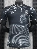 2024-25 RMA Black Special Edition Player Version Soccer Jersey #豹