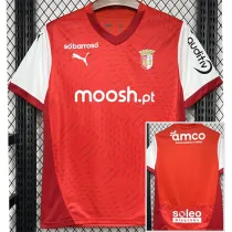 2024-25 Braga Home Fans Soccer Jersey