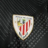 2024-25 Bilbao Black Goalkeeper Fans Soccer Jersey